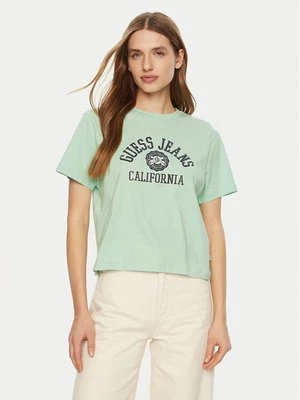 Obrázek produktu Guess Jeans T-Shirt W5RI43 K8HM0 Zelená Regular Fit