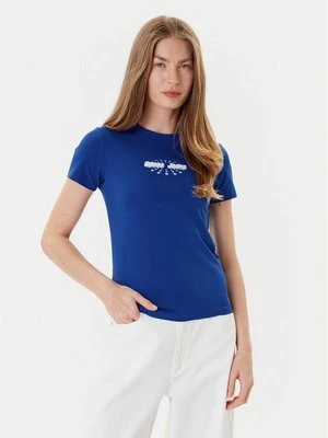 Obrázek produktu Guess Jeans T-Shirt W5YI04 J1314 Modrá Slim Fit
