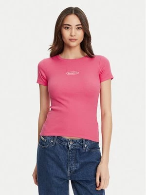 Obrázek produktu Guess Jeans T-Shirt W5YP37 KA0H1 Růžová Slim Fit