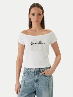 Obrázek produktu Guess Jeans T-Shirt W6GI07 J1314 Bílá Regular Fit