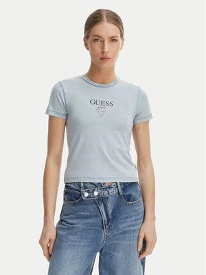 Obrázek produktu Guess Jeans T-Shirt W6GIA6 KCTL1 Modrá Slim Fit