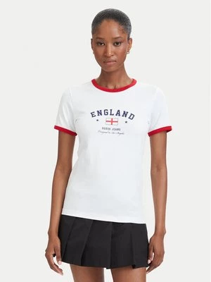 Obrázek produktu Guess Jeans T-Shirt W6YI16 K3995 Bílá Slim Fit