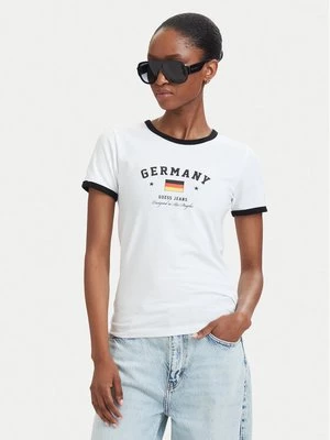 Obrázek produktu Guess Jeans T-Shirt W6YI16 K3995 Bílá Slim Fit