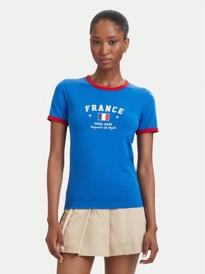 Obrázek produktu Guess Jeans T-Shirt W6YI16 K3995 Modrá Slim Fit