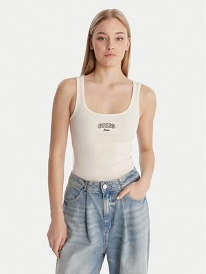 Obrázek produktu Guess Jeans Top W6RP20 KA0H1 Écru Slim Fit