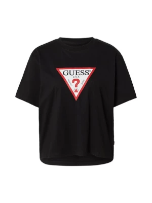 Obrázek produktu GUESS JEANS Tričko 'ICONIC'  červená / černá / bílá