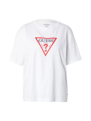 Obrázek produktu GUESS JEANS Tričko 'ICONIC'  červená / černá / bílá