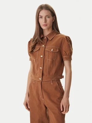Obrázek produktu Guess Jeansová bunda W6GL08 W1804 Hnědá Regular Fit