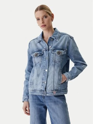 Obrázek produktu Guess Jeansová bunda W6RN73 D6833 Modrá Regular Fit
