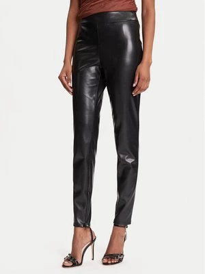 Obrázek produktu Guess Kalhoty z imitace kůže New Prescilla Petite W4BB18 WGIK0 Černá Slim Fit