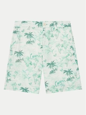 Obrázek produktu Guess Kalhoty z materiálu L5GD20 WFBT0 Zelená Regular Fit