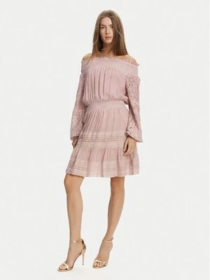 Obrázek produktu Guess Koktejlové šaty W5GK24 WE550 Růžová Regular Fit