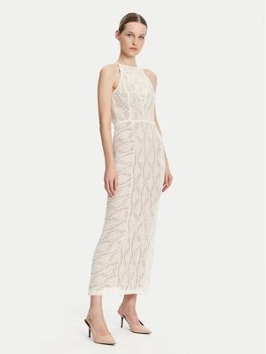 Obrázek produktu Guess Koktejlové šaty W5GK66 KCT80 Béžová Slim Fit