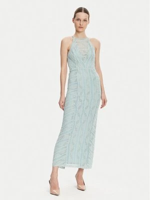 Obrázek produktu Guess Koktejlové šaty W5GK66 KCT80 Světle modrá Slim Fit