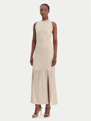 Obrázek produktu Guess Koktejlové šaty W6GK16 K2953 Béžová Slim Fit