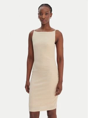 Obrázek produktu Guess Koktejlové šaty W6GKA1 K3488 Béžová Slim Fit