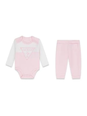 Obrázek produktu Guess Komplet body s kalhotami H6YG04 4K4125 Světle růžová