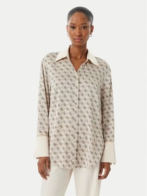 Obrázek produktu Guess Košile W4YH47 WF1T2 Béžová Regular Fit