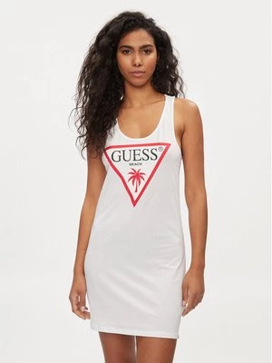 Obrázek produktu Guess Letní šaty E3GP03 JA914 Bílá Slim Fit