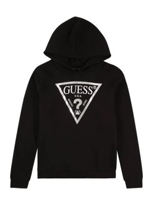 Obrázek produktu GUESS Mikina  černá / stříbrná