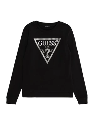 Obrázek produktu GUESS Mikina  černá / stříbrná