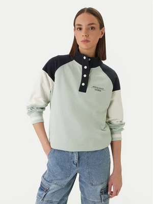 Obrázek produktu Guess Mikina GUESS x NORTH SAILS W6GQ12 K3481 Zelená Regular Fit