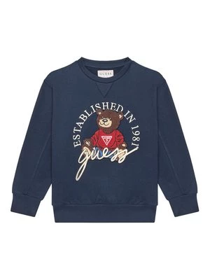 Obrázek produktu Guess Mikina H5YJ00 KAX74 Tmavomodrá Oversize