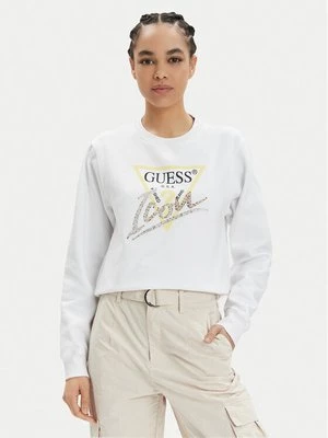 Obrázek produktu Guess Mikina Icon W4GQ09 KB681 Bílá Relaxed Fit