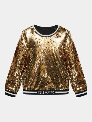 Obrázek produktu Guess Mikina J3BQ27 WEXY0 Zlatá Regular Fit
