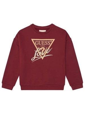 Obrázek produktu Guess Mikina J5BQ04 KAV34 Červená Relaxed Fit