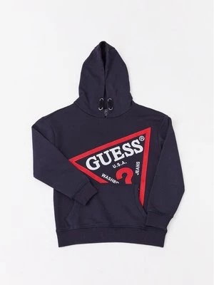 Obrázek produktu Guess Mikina L2YQ07 KAD70 Tmavomodrá Oversize