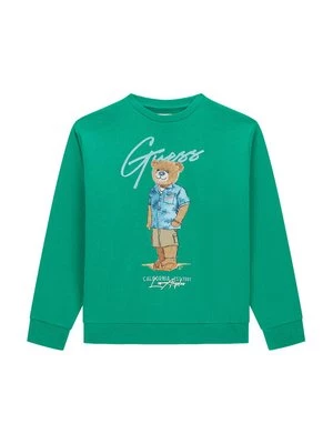 Obrázek produktu Guess Mikina L6GQ04 KA6R4 Zelená Regular Fit