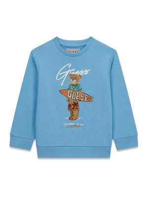 Obrázek produktu Guess Mikina N6GQ04 KA6R4 Modrá Regular Fit