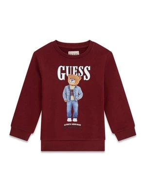 Obrázek produktu Guess Mikina N6RQ03 KAD74 Bordó Regular Fit