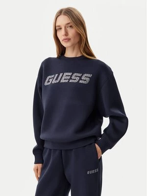 Obrázek produktu Guess Mikina V4BQ15 K7UW2 Tmavomodrá Regular Fit