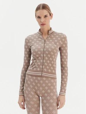 Obrázek produktu Guess Mikina V5BP08 K2000 Světle hnědá Slim Fit