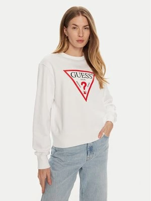 Obrázek produktu Guess Mikina W2YQ16 KBA11 Bílá Relaxed Fit
