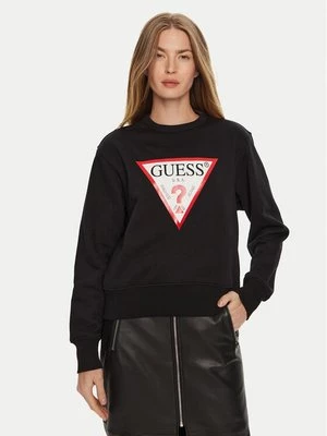 Obrázek produktu Guess Mikina W2YQ16 KBA11 Černá Regular Fit