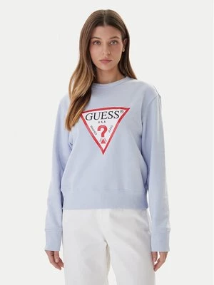 Obrázek produktu Guess Mikina W2YQ16 KBA11 Světle modrá Regular Fit