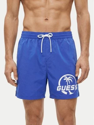 Obrázek produktu Guess Plavecké šortky F6GT01 WN162 Modrá Regular Fit