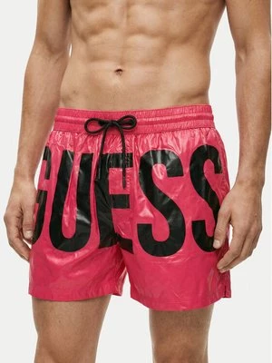 Obrázek produktu Guess Plavecké šortky F6GT03 WN322 Růžová Regular Fit