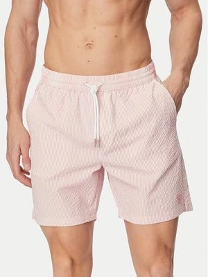 Obrázek produktu Guess Plavecké šortky F6GT11 WN342 Světle růžová Regular Fit
