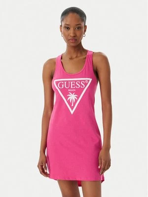 Obrázek produktu Guess Plážové šaty E3GP03 JA914 Růžová Regular Fit