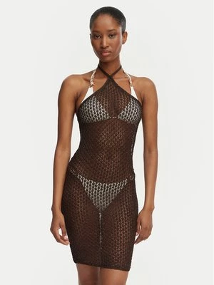 Obrázek produktu Guess Plážové šaty E6GK05 Z5402 Tmavě hnědá Regular Fit