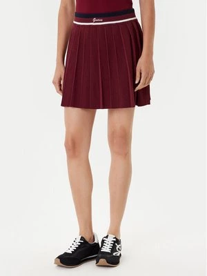 Obrázek produktu Guess Plisovaná sukně V5BD02 Z1152 Bordó Regular Fit