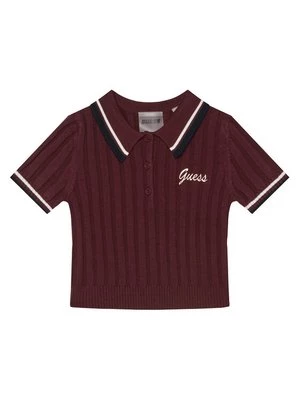 Obrázek produktu Guess Polokošile J5BP01 Z1152 Bordó Regular Fit