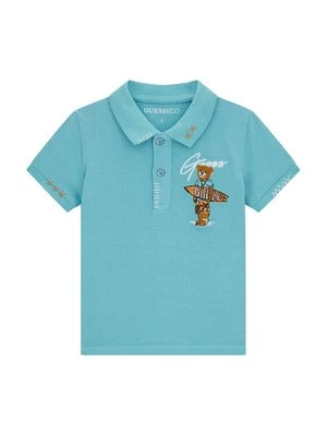 Obrázek produktu Guess Polokošile N6GP01 K9WF4 Modrá Regular Fit