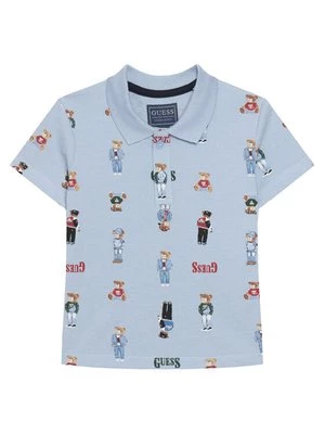 Obrázek produktu Guess Polokošile N6RP01 KBV51 Světle modrá Regular Fit