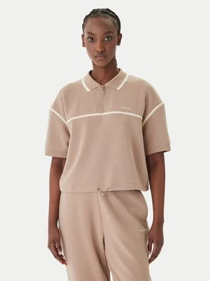 Obrázek produktu Guess Polokošile V6GP01 K2945 Béžová Oversize