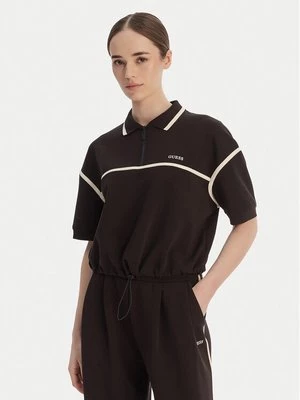 Obrázek produktu Guess Polokošile V6GP01 K2945 Hnědá Oversize